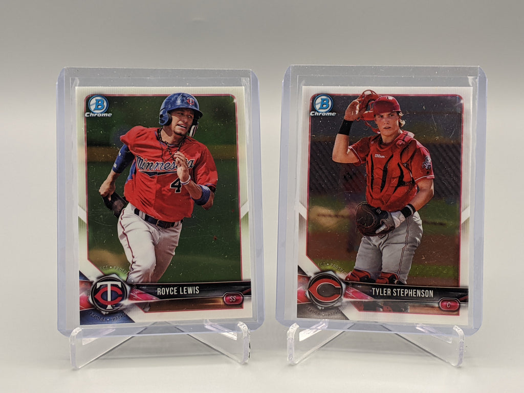 2018 Bowman Chrome Prospects Lot Pache, Jimenez (5 Cards) Crdinals Braves White Sox