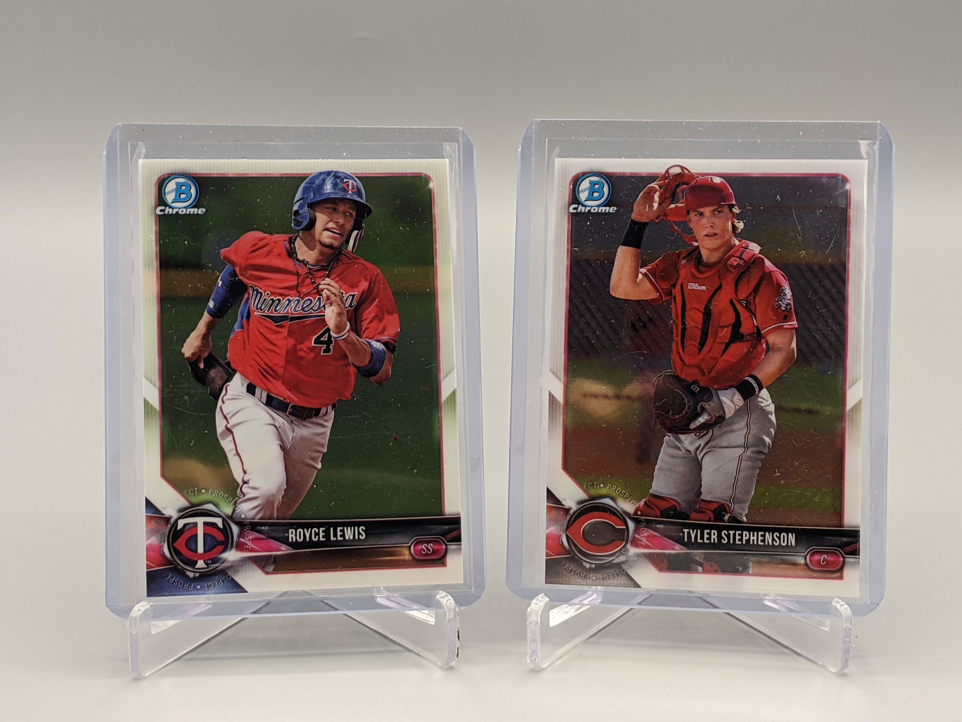 2018 Bowman Chrome Prospects Lot Pache, Jimenez (5 Cards) Crdinals Braves White Sox