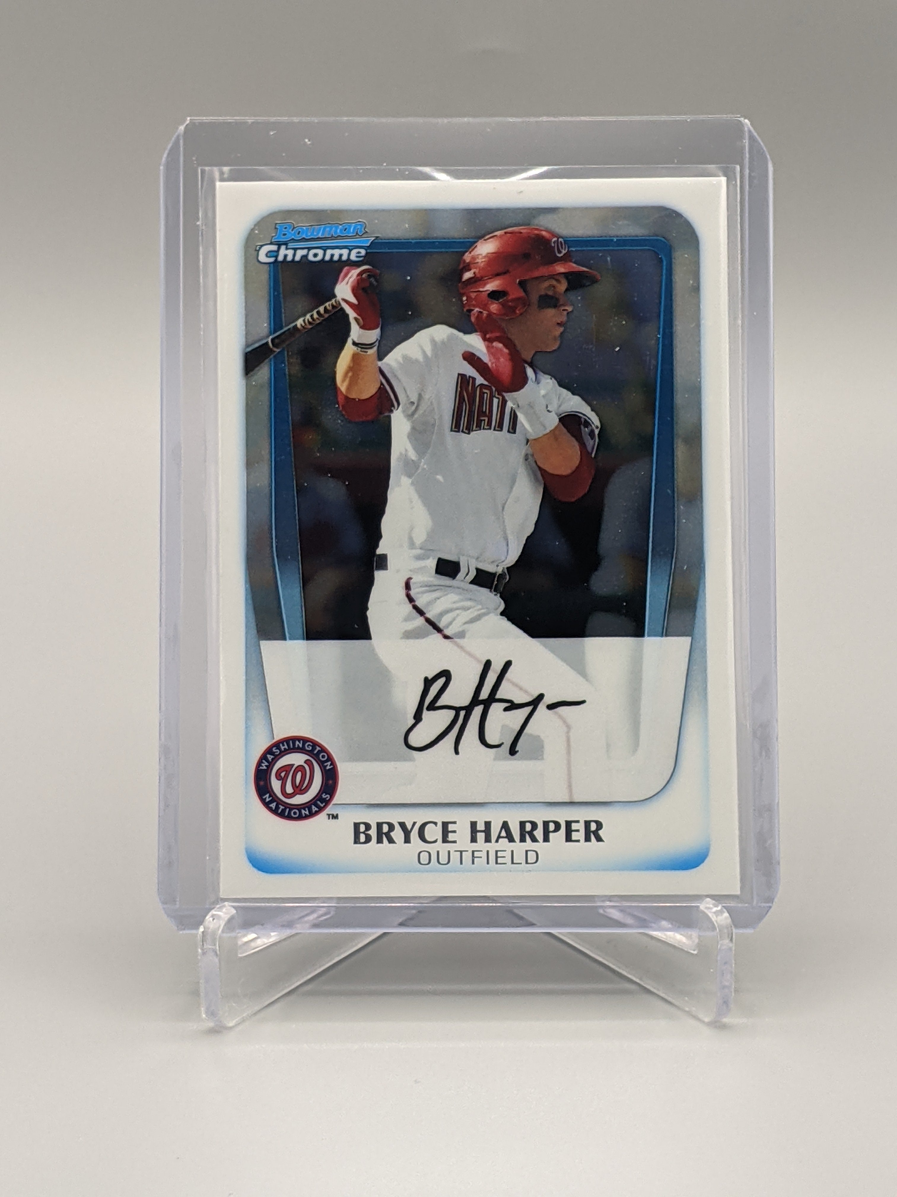 2011 Bowman Chrome #BCP1 Bryce Harper Nationals