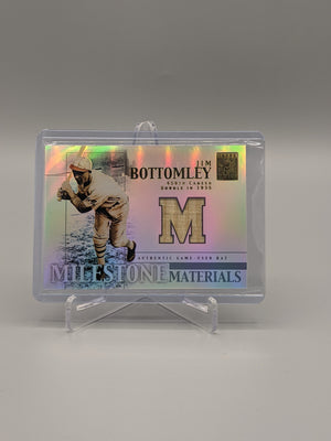 2002 Topps Tribute Milestone Materials Jim Bottomley Cardinals