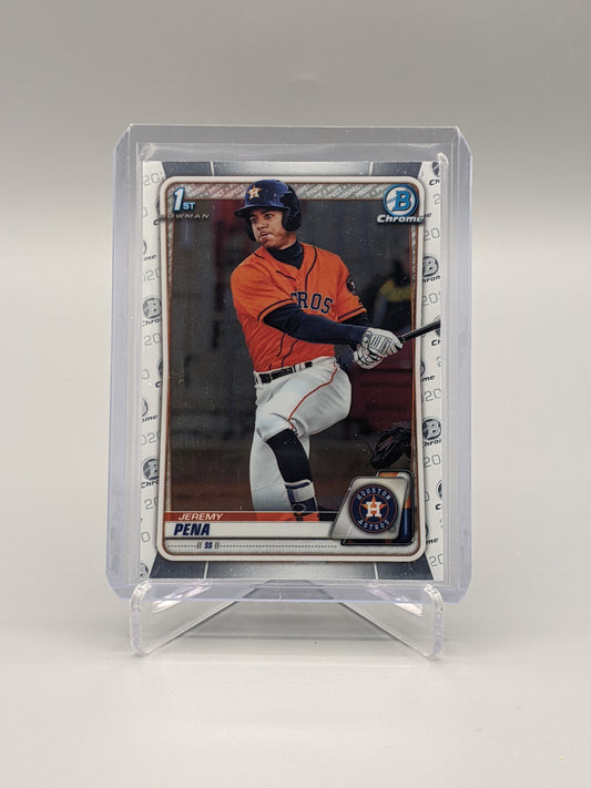 2020 Bowman Chrome #BCP-61 Jeremy Pena Astros