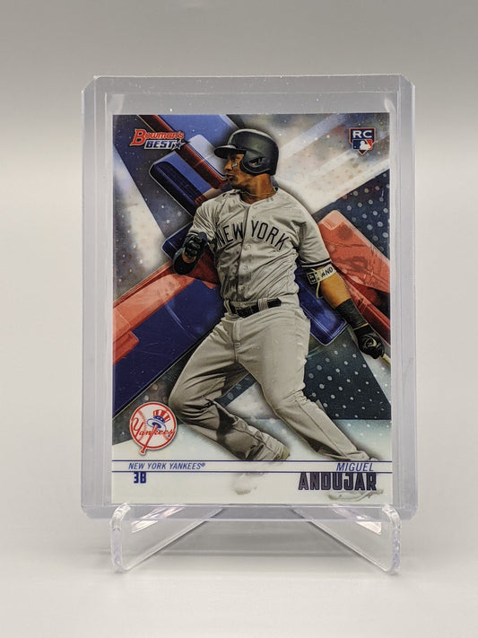 2018 Bowman Best #49 Miguel Andujar RC Yankees