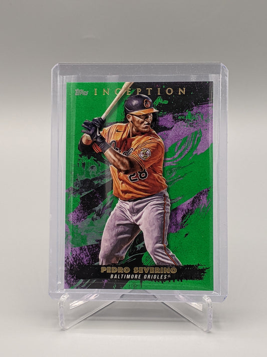 2021 Topps Inception Green #50 Pedro Severino Orioles