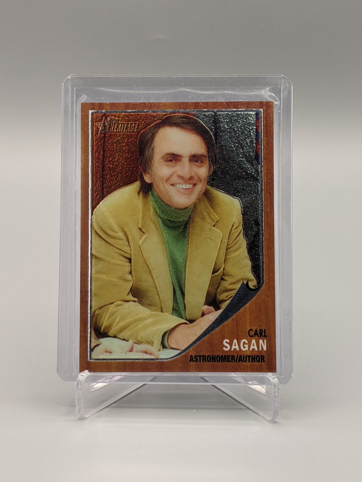 2009 Topps American Heritage Heroes Chrome #C100 Carl Sagan #/1776