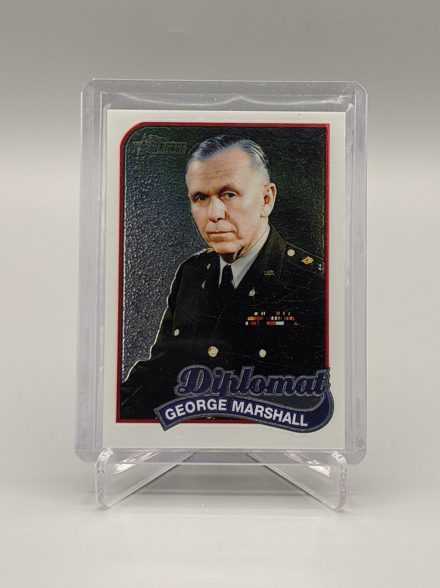 2009 Topps American Heritage Heroes Chrome #C82 George Marshall #/1776