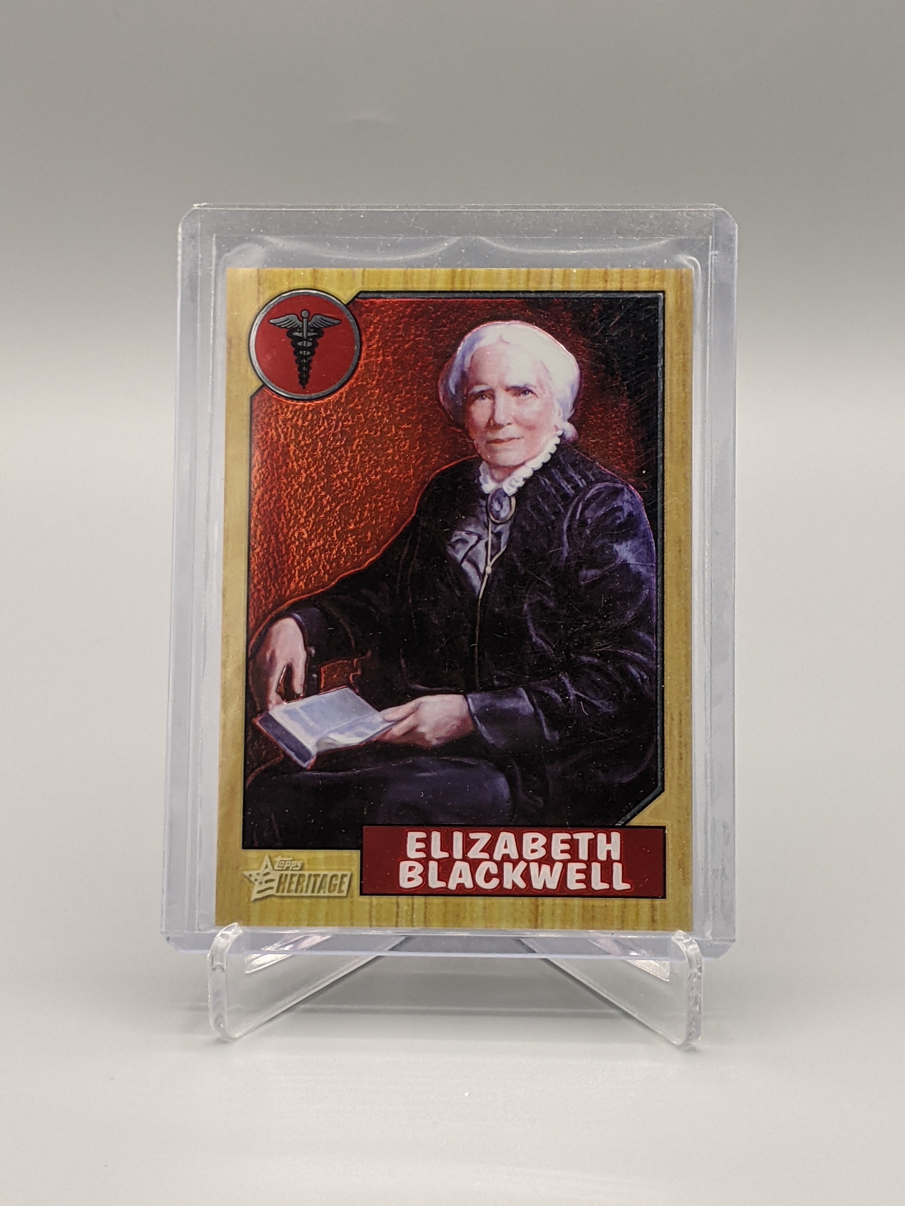 2009 Topps American Heritage Heroes Chrome #C68 Elizabeth Blackwell #/1776