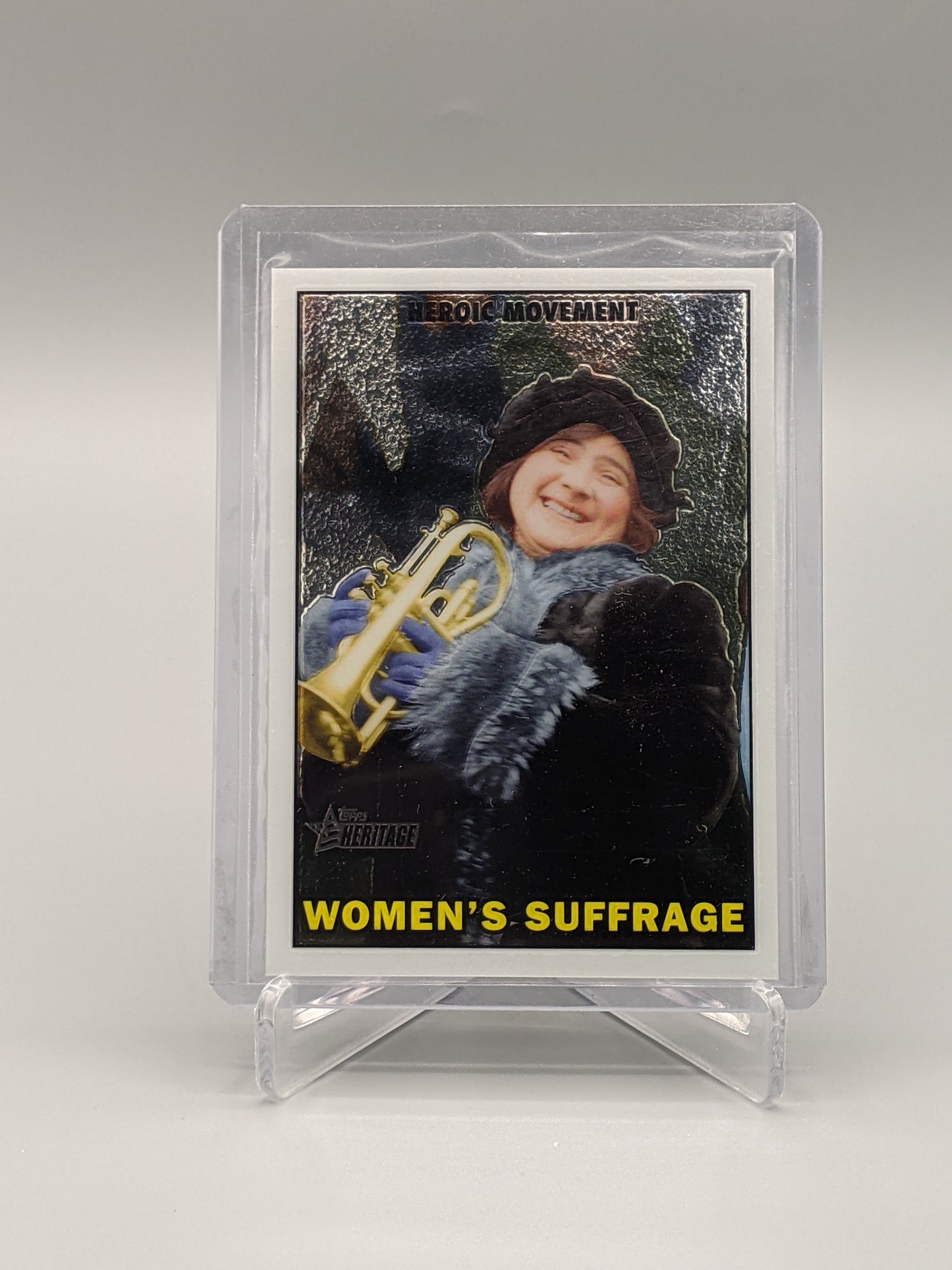 2009 Topps American Heritage Heroes Chrome #C55 Women's Suffrage #/1776