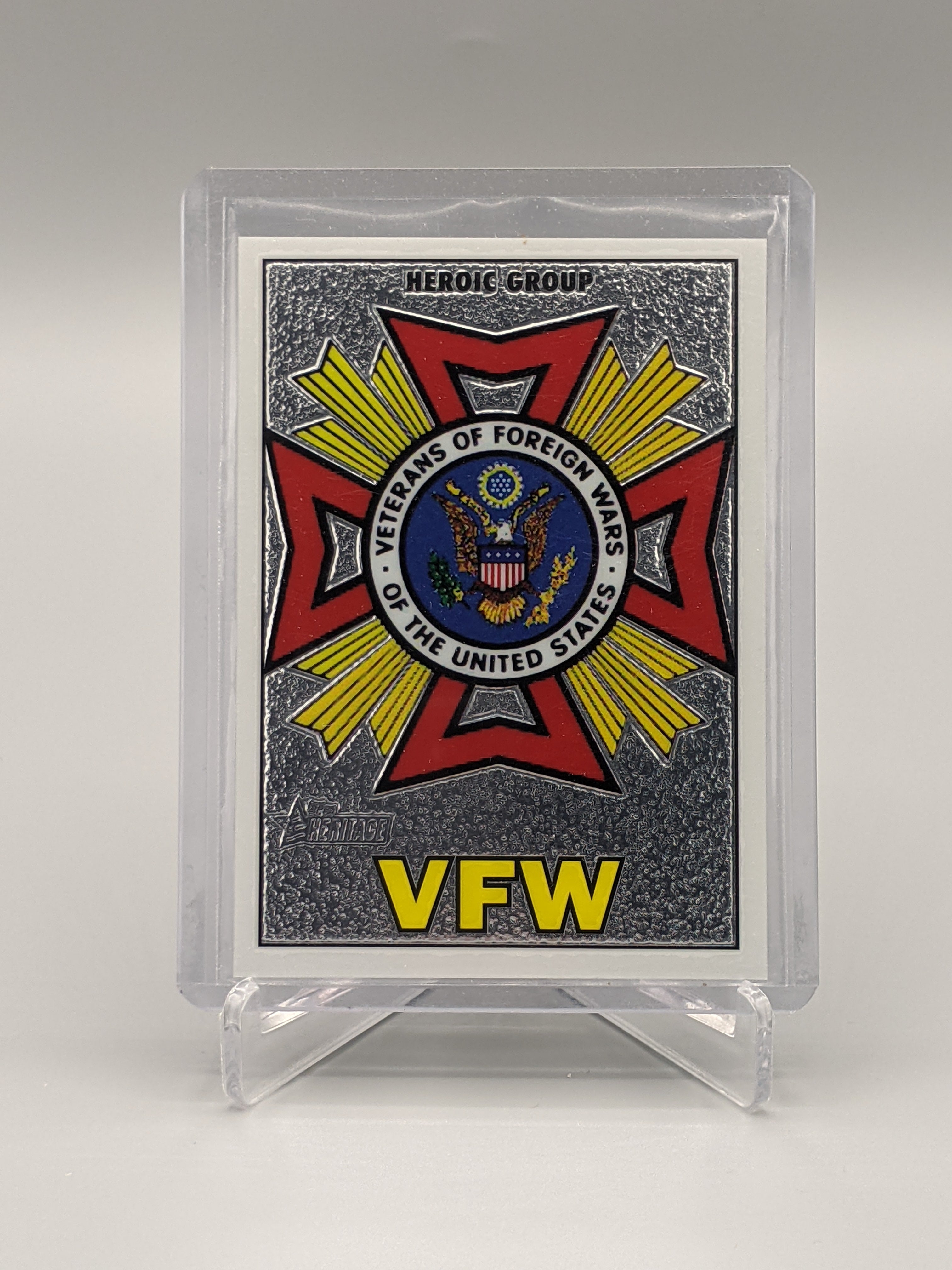 2009 Topps American Heritage Heroes Chrome #C58 VFW #/1776