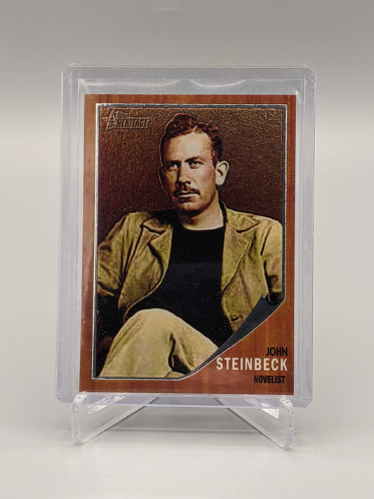 2009 Topps American Heritage Heroes Chrome #C95 John Steinbeck #/1776