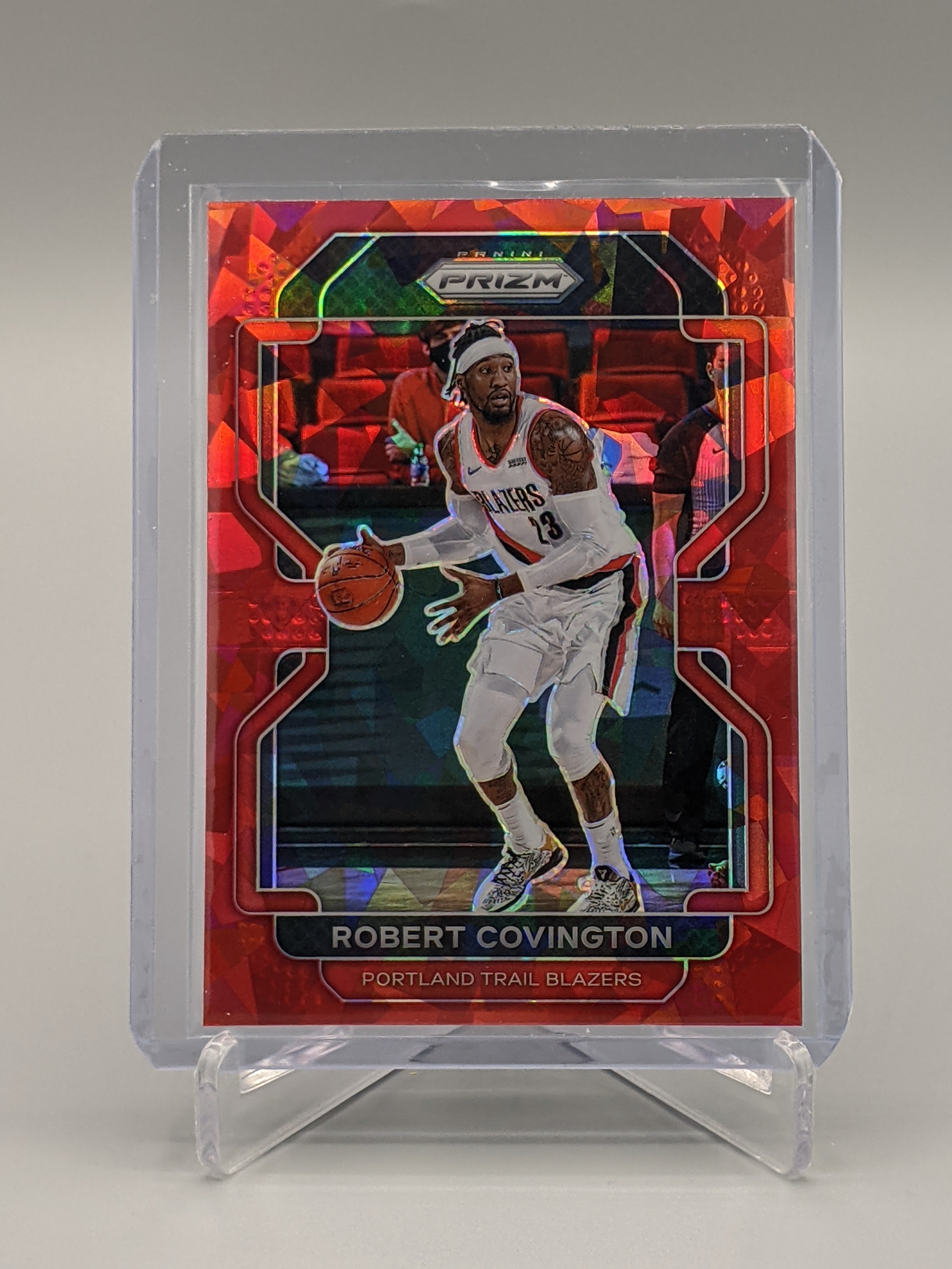 2021-22 Prizm Red Ice Prizm #233 Robert Covington Trail Blazers