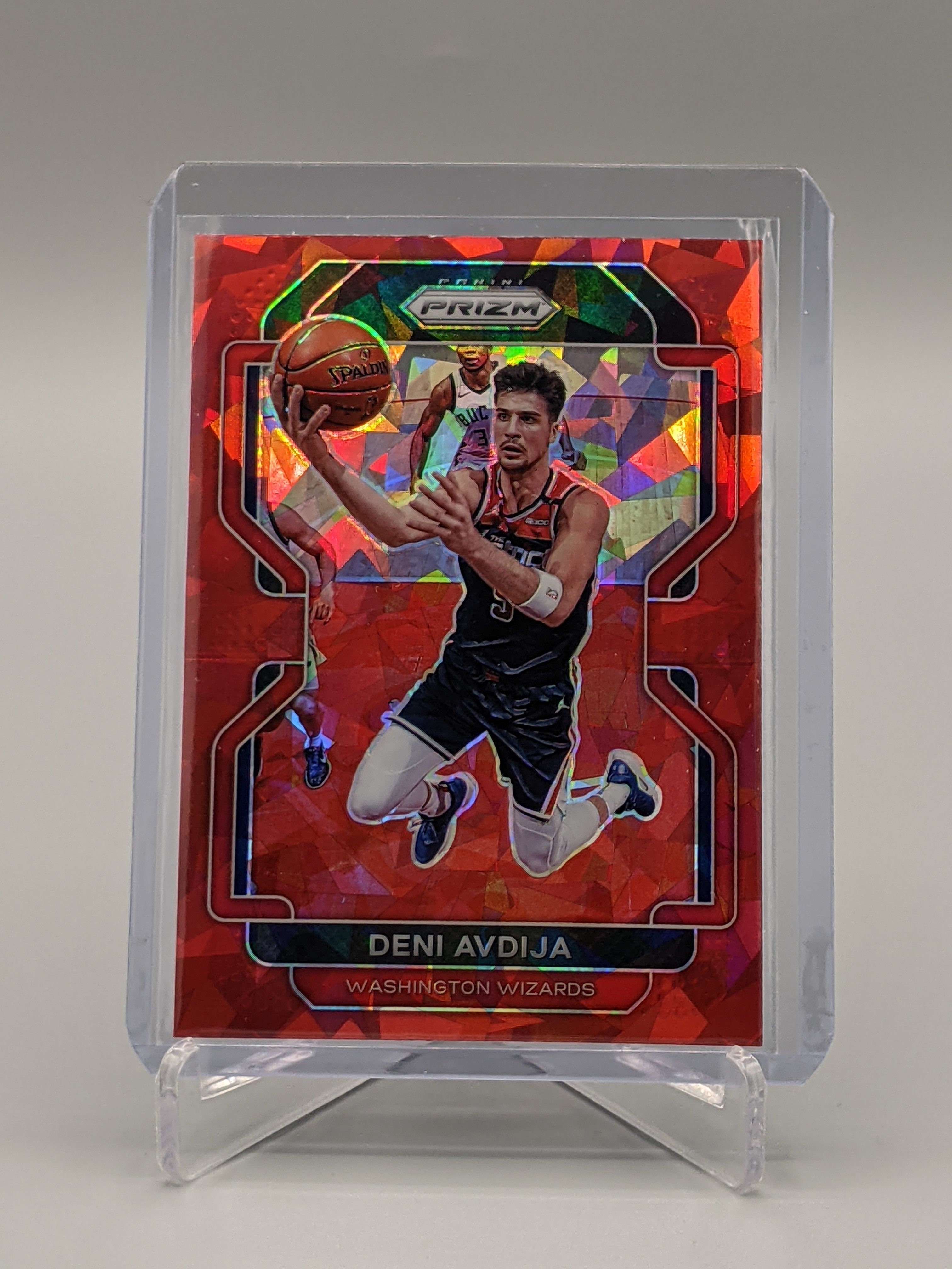 2021-22 Prizm Red Ice Prizm #79 Deni Avdija Warriors