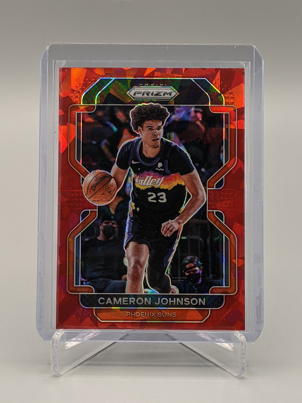 2021-22 Prizm Red Ice Prizm #186 Cameron Johnson Suns