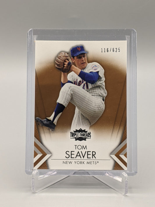 2012 Topps Triple Threads Sepia #44 Tom Seaver #/625 Mets