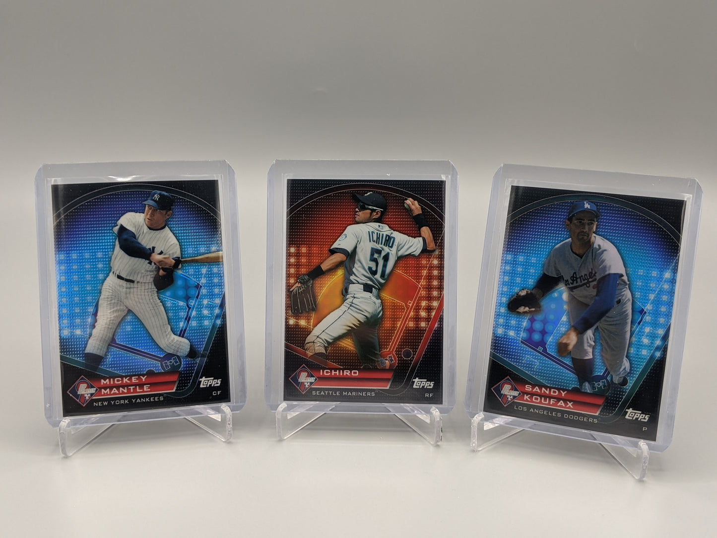 2011 Topps Prime 9 Complete Set (9) Cards, Mantle, Aaron, Koufax, Jeter + More