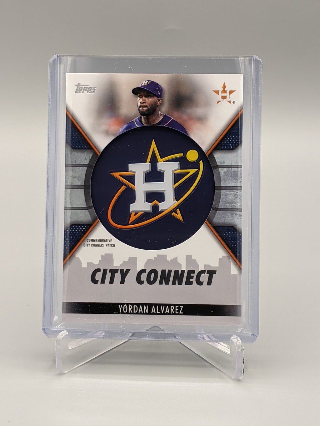 2023 Topps City Connect Cap Patch #CC-YA Yordan Alvarez Astros