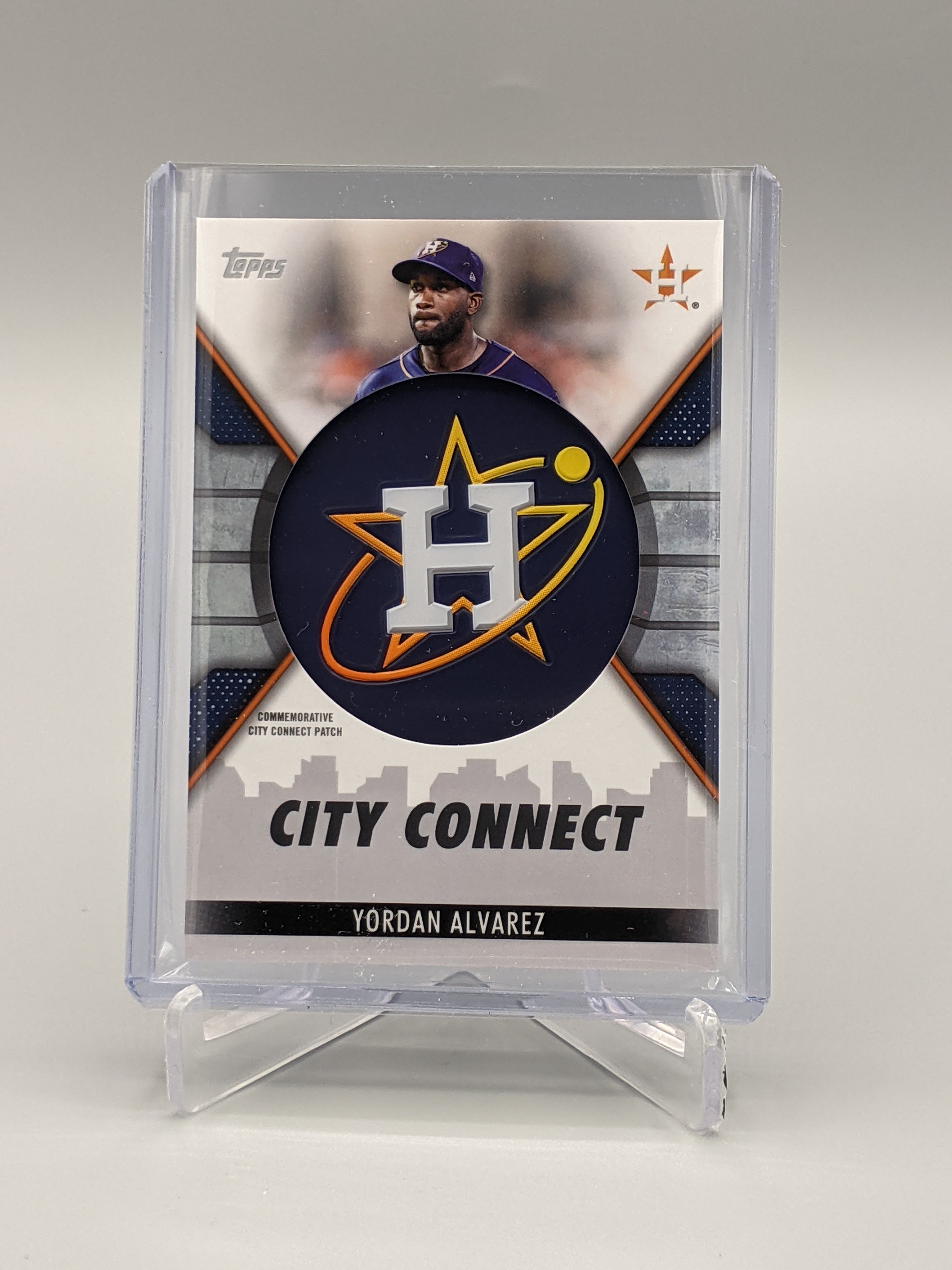 2023 Topps City Connect Cap Patch #CC-YA Yordan Alvarez Astros