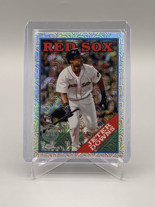 2023 Topps Silver Pack Refractor #T88C-55 Jeter Downs RC Red Sox