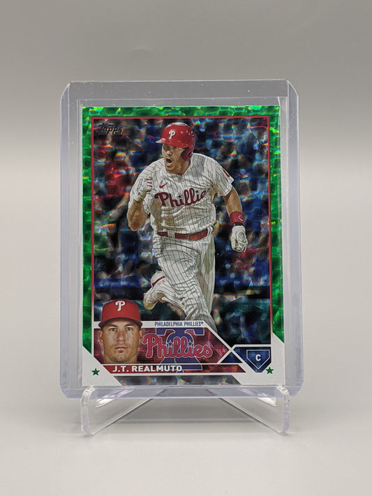 2023 Topps Green Ice #293 JT Realmuto #/499 Phillies