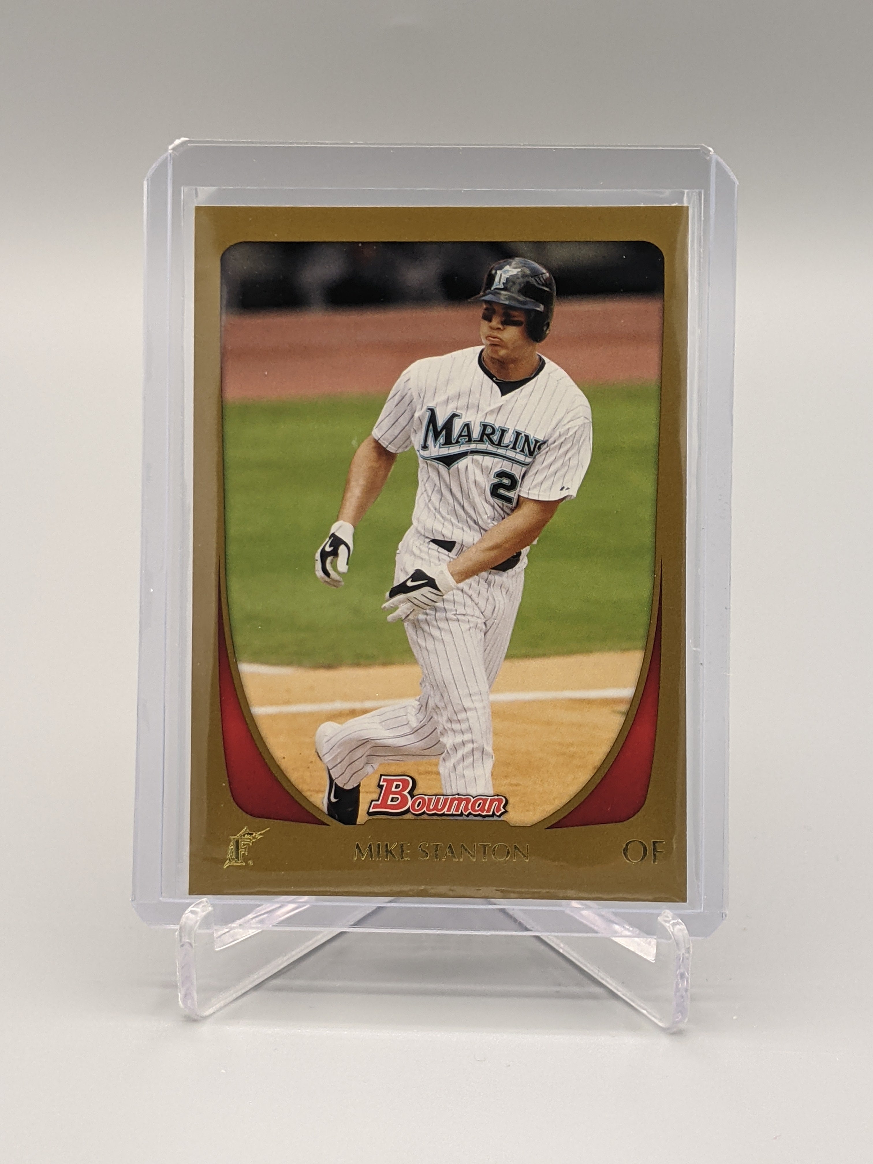 2011 Bowman Gold #78 Mike "Giancarlo" Stanton Marlins