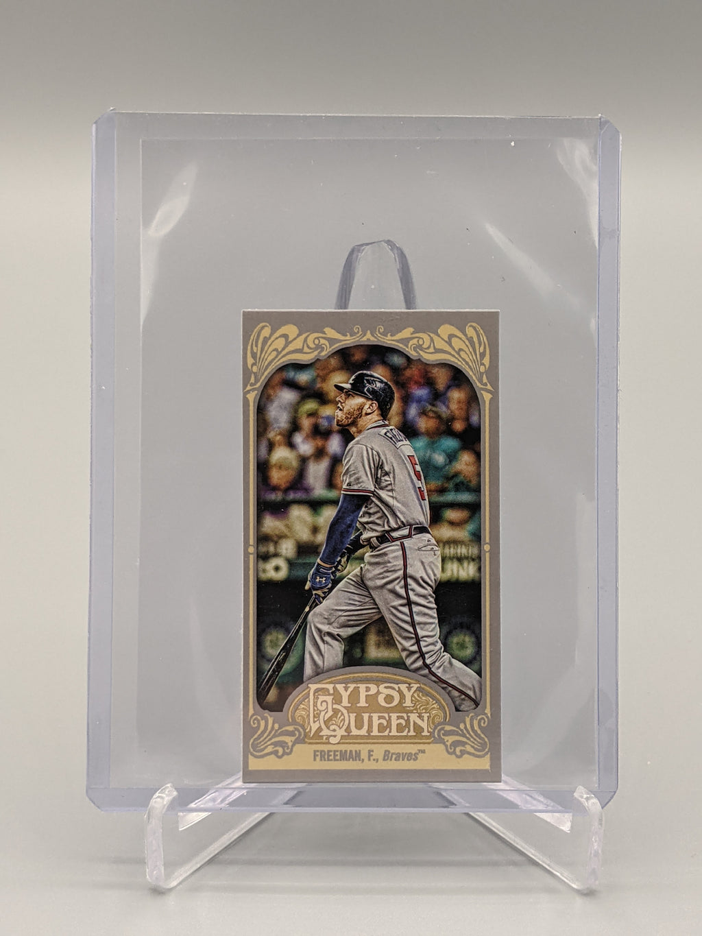 2012 Topps Gypsy Queen SP Variation #84B Freddie Freeman Braves