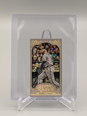 2012 Topps Gypsy Queen SP Variation #84B Freddie Freeman Braves