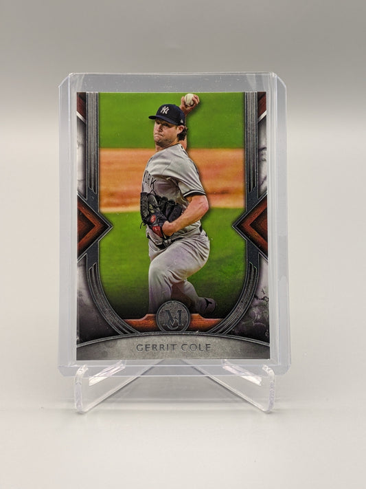 2022 Topps Museum Collection #63 Gerrit Cole Yankees