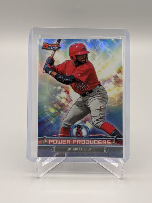 2018 Bowman's Best Power Producers #PP-JA Jo Adell Angels