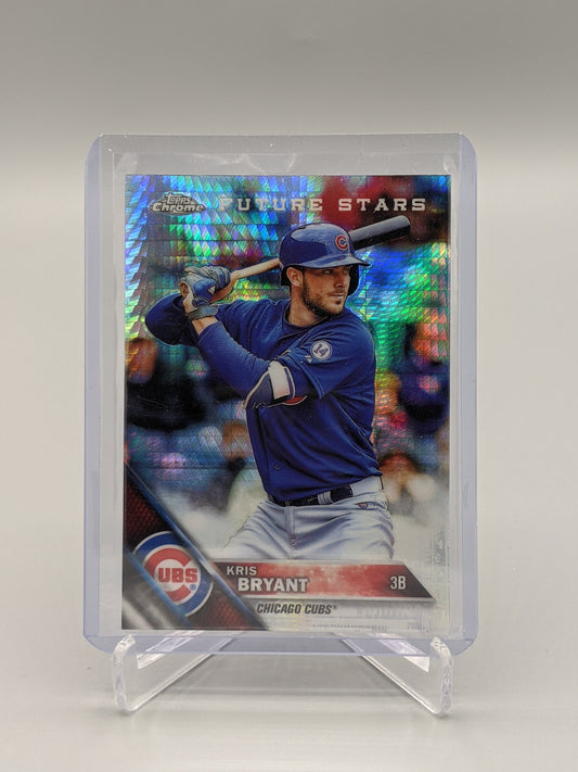 2016 Topps Chrome Prism Refractor #50 Kris Bryant Cubs