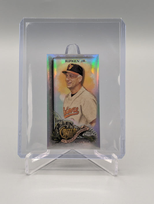 2022 Topps Allen & Ginter Chrome Mini #68 Cal Ripken Jr Orioles