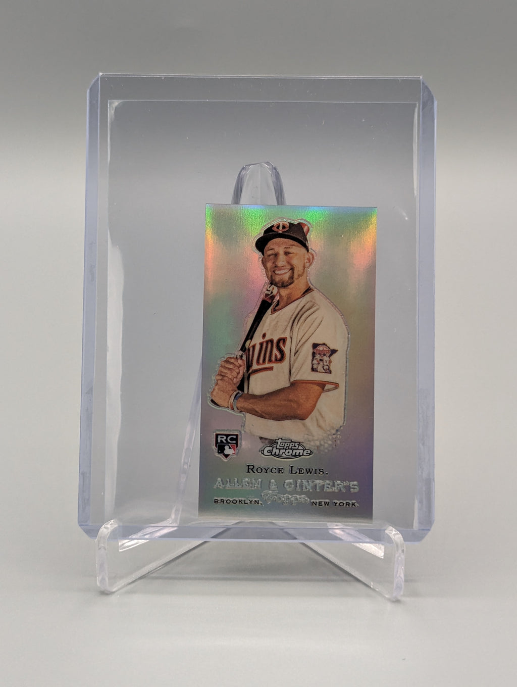 2022 Topps Allen & Ginter Chrome Mini Variation #RDV-13 Royce Lewis RC Twins