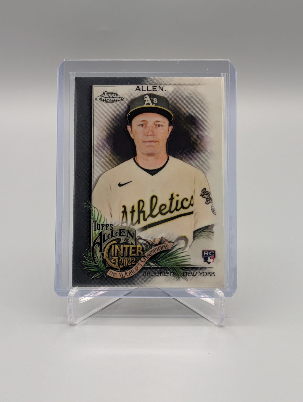 2022 Topps Allen & Ginter Chrome #221 Nick Allen RC A's Athletics