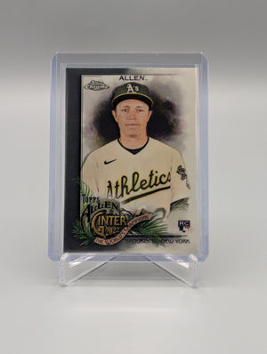 2022 Topps Allen & Ginter Chrome #221 Nick Allen RC A's Athletics