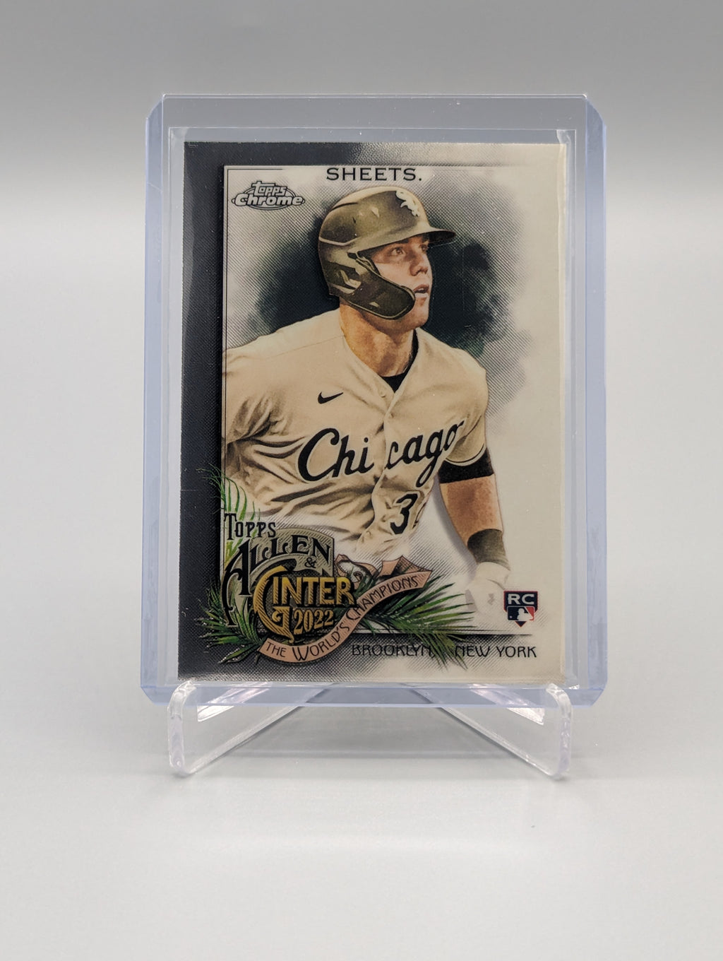 2022 Topps Allen & Ginter Chrome #195 Gavin Sheets RC White Sox