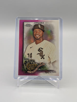 2022 Topps Allen & Ginter Chrome Magenta Refractor #75 Eloy Jimenez #/199
