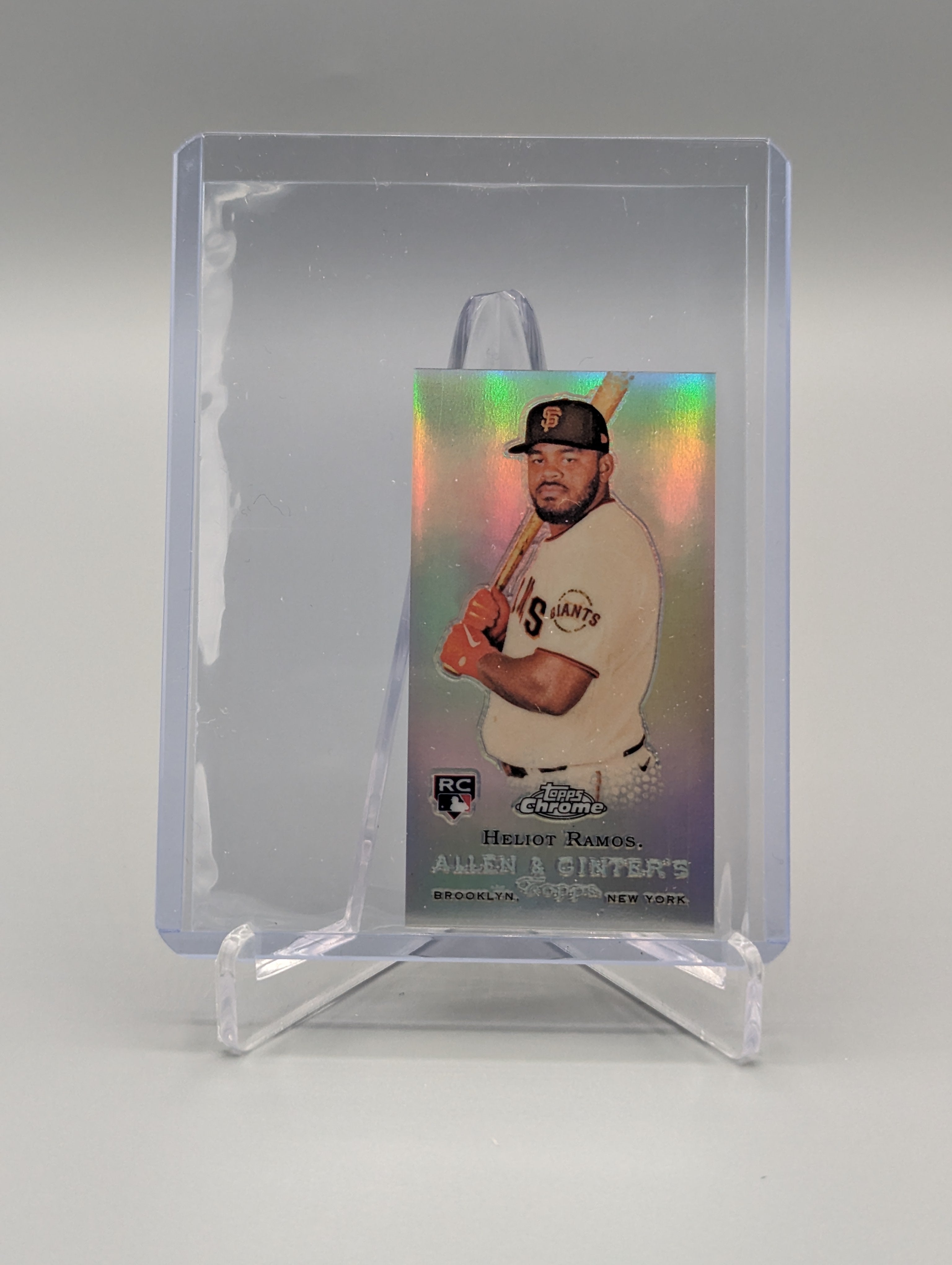 2022 Topps Allen & Ginter Chrome Mini Variation #RDV-20 Heliot Ramos Giants