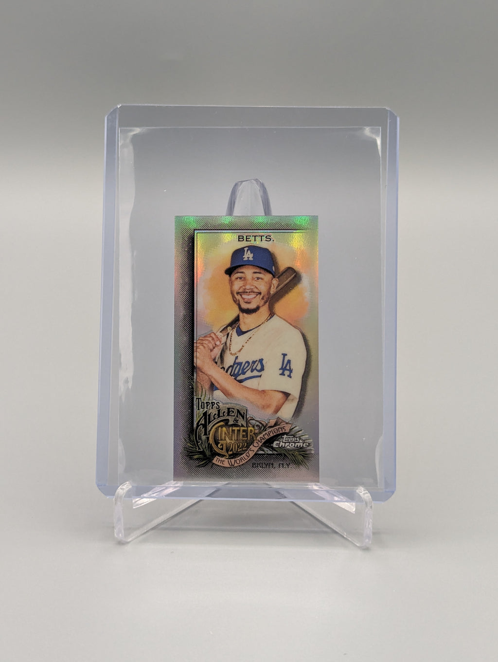 2022 Topps Allen & Ginter Chrome Mini #49 Mookie Betts Dodgers