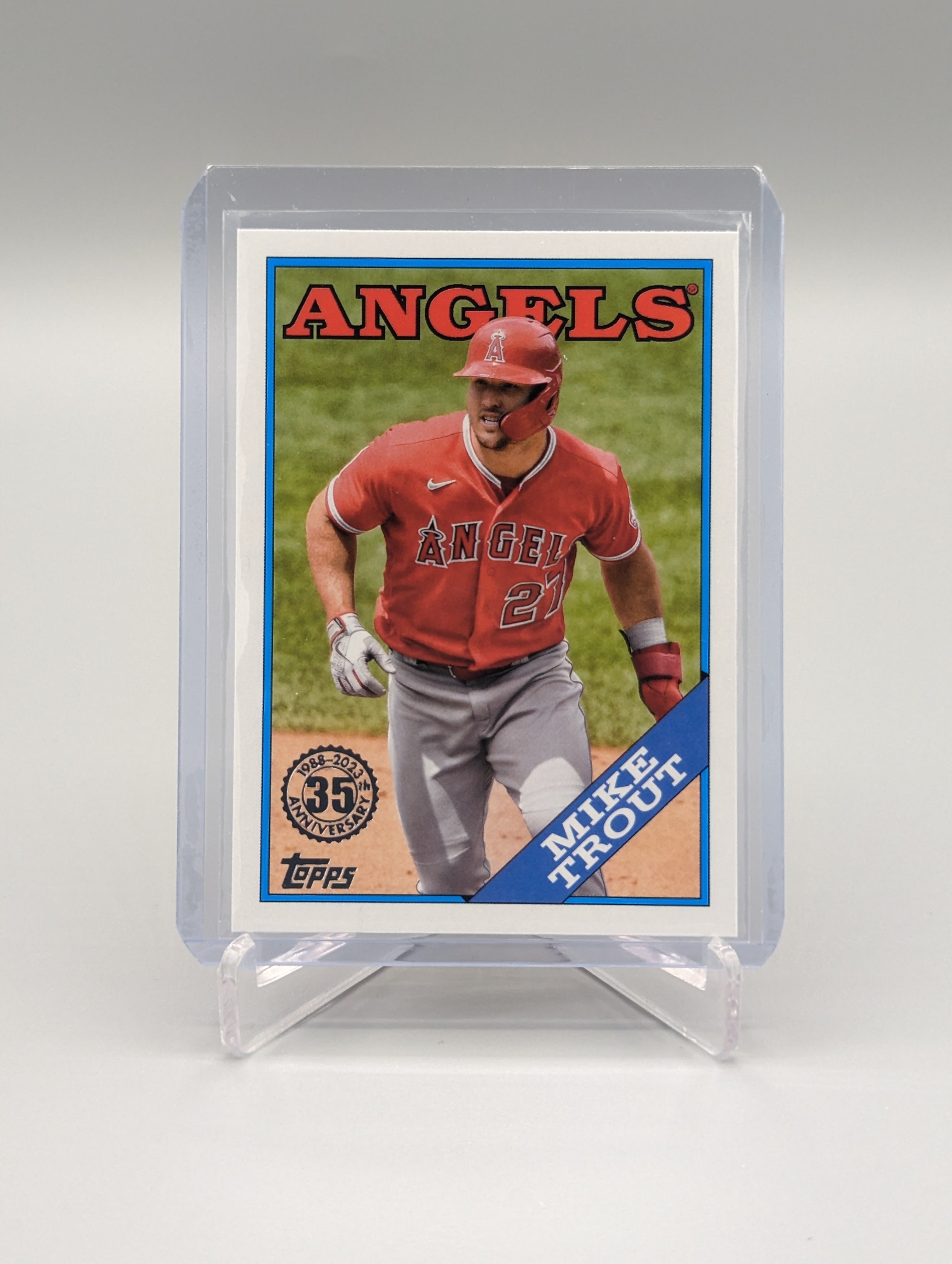 2023 Topps 35th Anniversary 1988 Topps #T88-45 Mike Trout Angels 