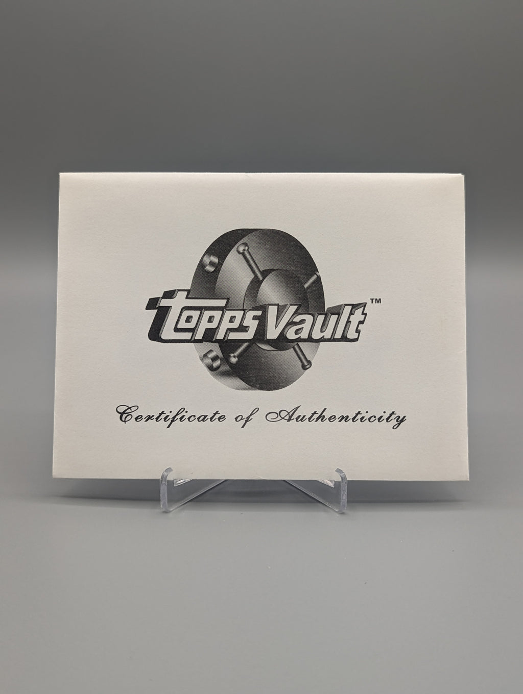 2011 Topps Vault Blank Back Proof #1/1 Gypsy Queen #NNO Ty Cobb A's Athletics