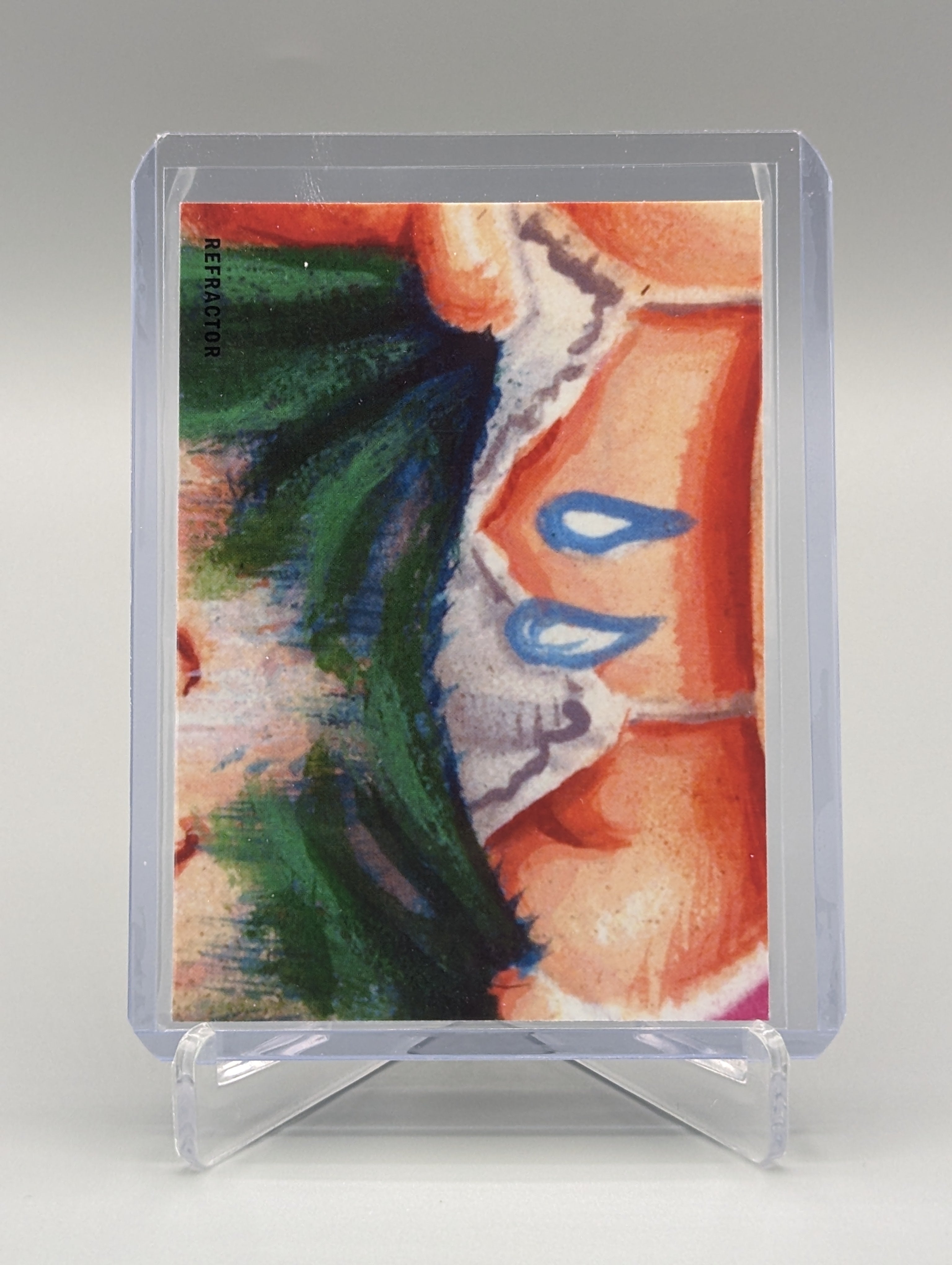2022 Topps Chrome Garbage Pail Kids Refractor #187b Edible Ernie
