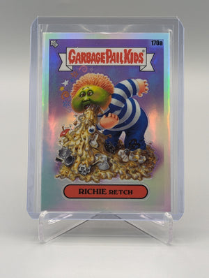 2022 Topps Chrome Garbage Pail Kids Refractor #170a Richie Retch