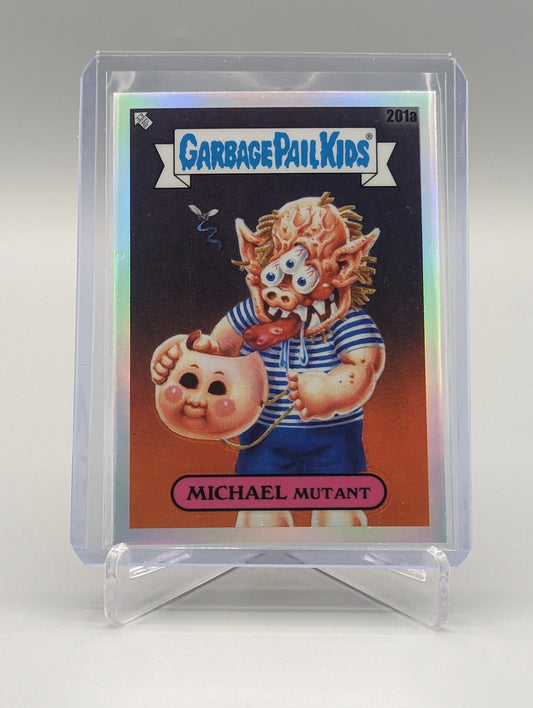 2022 Topps Chrome Garbage Pail Kids Refractor #201a Michael Mutant