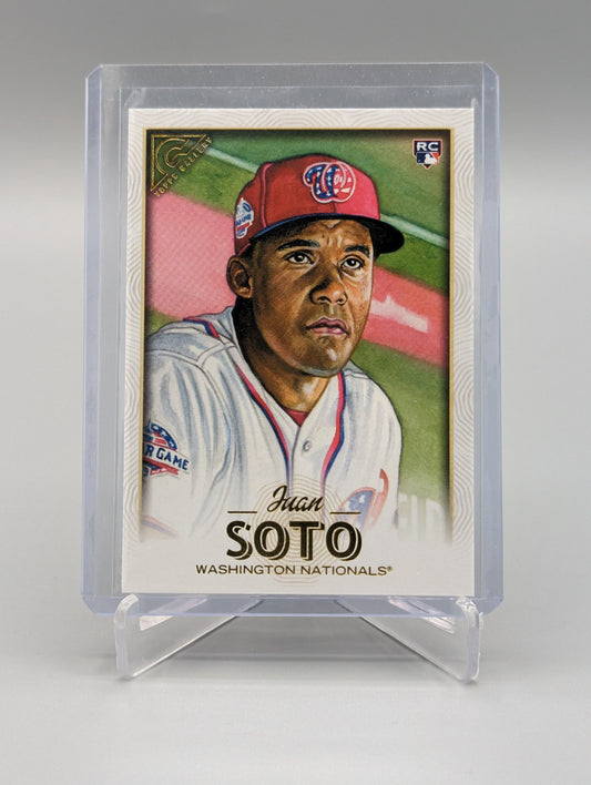 2018 Topps Gallery #126 Juan Soto RC Nationals