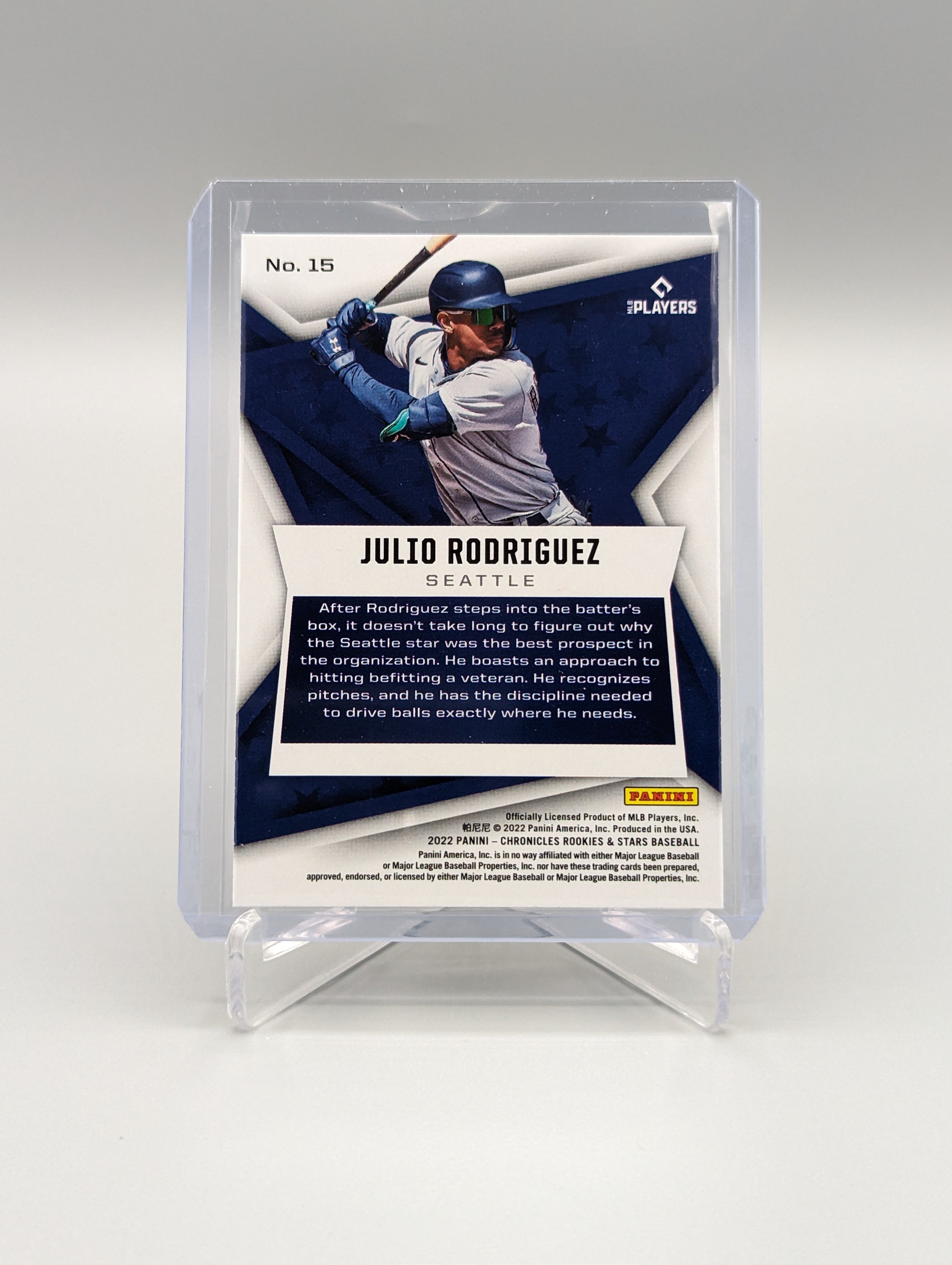 2022 Rookies & Stars #15 Julio Rodriguez RC Mariners