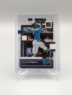 2022 Chronicles Clearly Donruss #72 Julio Rodriguez RC Mariners