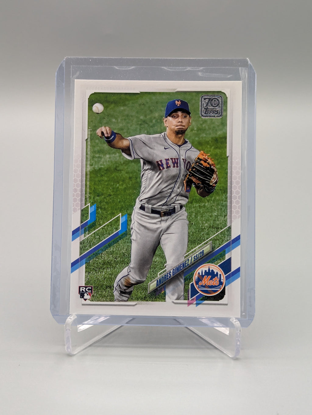 2021 Topps #52 Andres Gimenez RC Mets