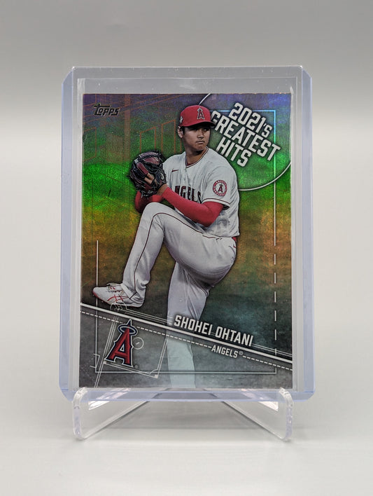 2022 Topps 2021 Greatest Hits #21GH-10 Shohei Ohtani Angels