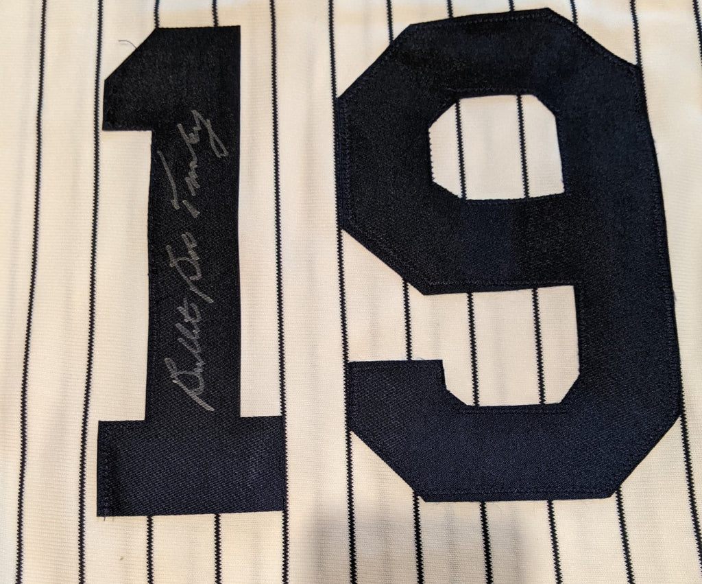 1956 Yankees WS Jersey Auto W. Ford/ R. Terry/D. Larson/B. Turley