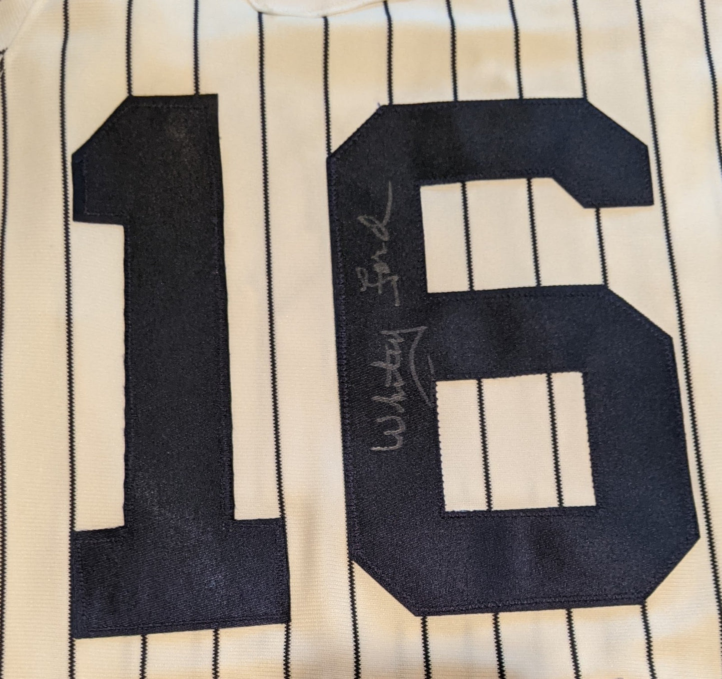 1956 Yankees WS Jersey Auto W. Ford/ R. Terry/D. Larson/B. Turley