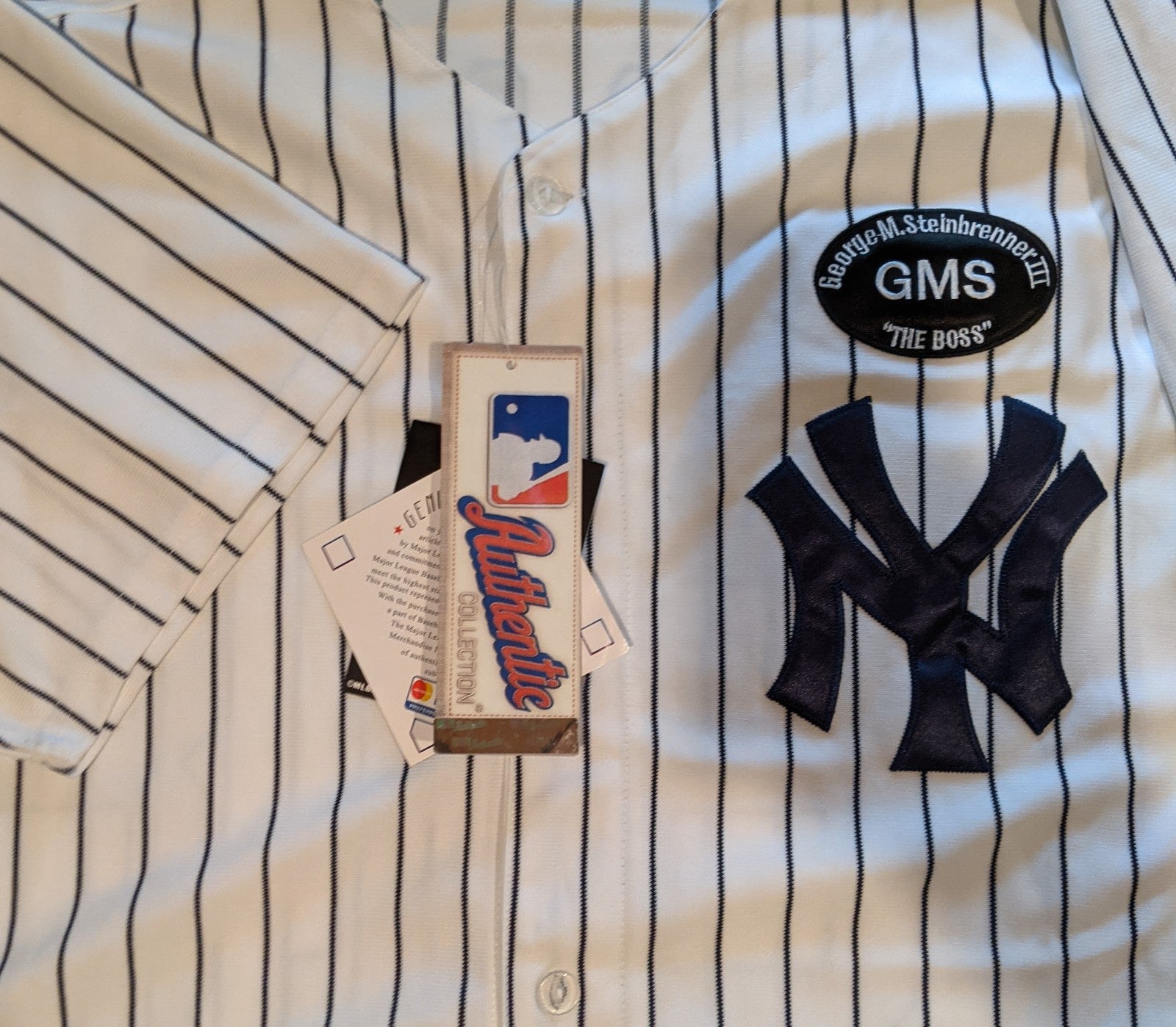 1956 Yankees WS Jersey Auto W. Ford/ R. Terry/D. Larson/B. Turley